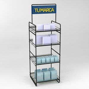 Exhibidor tipo mueble 50 X 50 con marco