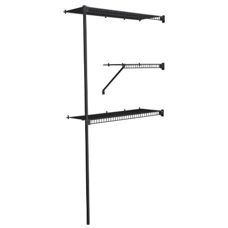 Closet en rejilla petit de Rejiplas ideal para espacios pequeños