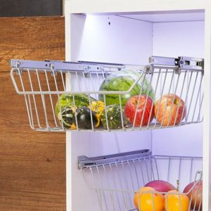 Canasta con riel extensión  cierre lento 39.2 x 49 x 14 cm