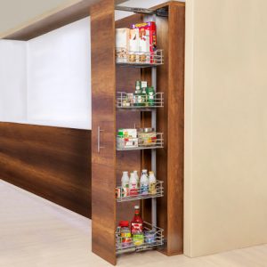 Alacena sencilla grande 5 canastas cierre lento M30CM