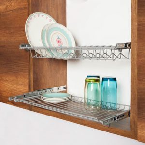 Juego de loceros con riel ext. para módulo de 50