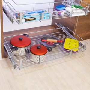 Canasta mueble bajo classic con cierre lento M 90cm