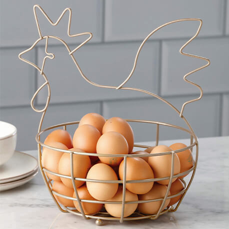Canasta huevos Gallina Rejiplas — organizador de huevos
