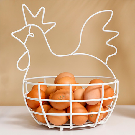 Canasta huevos Gallina Rejiplas — organizador de huevos