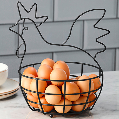 Canasta huevos Gallina Rejiplas — organizador de huevos