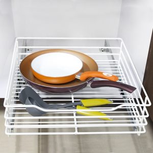 Canasta riel a piso 45 cm