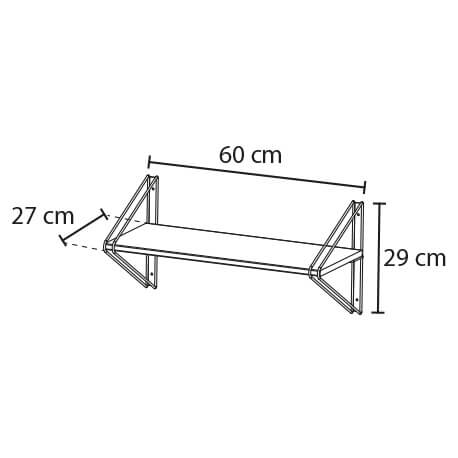 Repisa platina Rejiplas, comprar repisa