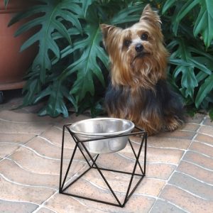 Comedero geométrico pequeño