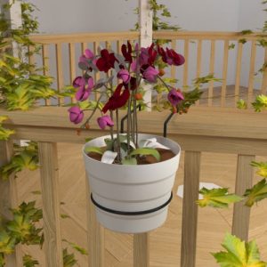 Soporte sencillo baranda