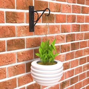 Gancho soporte ornamental para matera