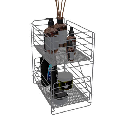 Organizador deslizable 2 niveles Rejiplas