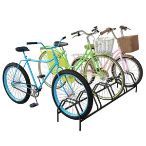 Rack a piso para bicicleta