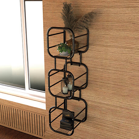 Estanteria 3 niveles delux marca rejiplas ideal para colgar o colocar en el piso