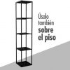 Mueble vertical 5 niveles Rejiplas con diseño minimalista