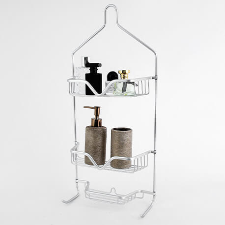 Champucera aluminio 3 niveles Rejiplas para la ducha