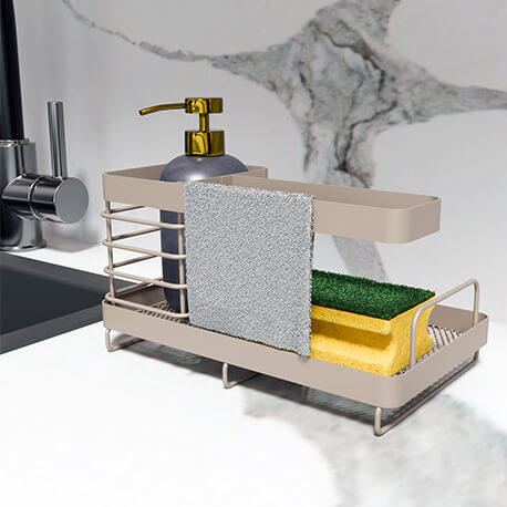 Organizador de cocina multiusos, solución práctica para almacenamiento