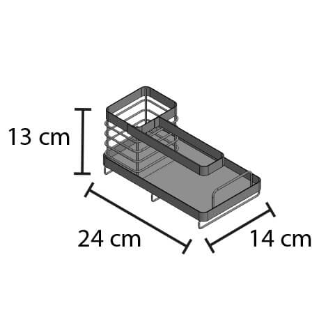 Organizador de cocina multiusos, solución práctica para almacenamiento