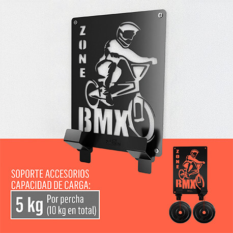 Kit soporte para cascos y accesorios BMX Rejiplas, compra online