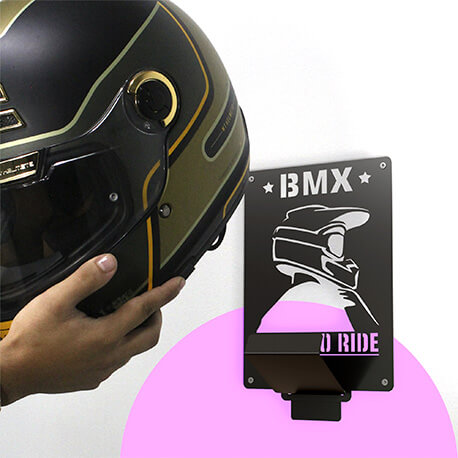 Kit soporte para cascos y accesorios BMX Rejiplas, compra online