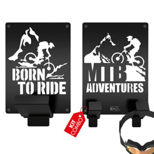 Kit soporte para cascos y accesorios MTB Rejiplas, comprar soporte