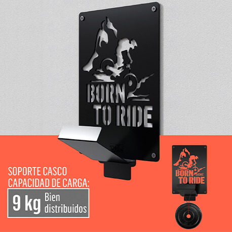 Kit soporte para cascos y accesorios MTB Rejiplas, comprar soporte