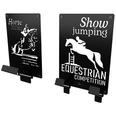 Kit soporte para cascos y accesorios equestrian Rejiplas