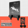 Kit soporte para cascos y accesorios equestrian Rejiplas