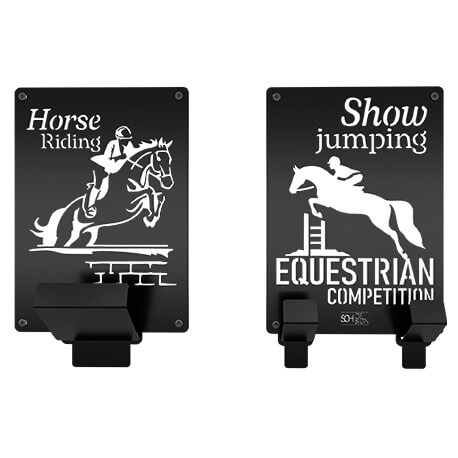 Kit soporte para cascos y accesorios equestrian Rejiplas