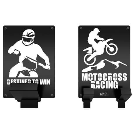 Kit soporte para cascos y accesorios motocross Rejiplas, comprar