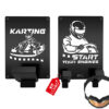 Kit soporte para cascos y accesorios karting Rejiplas