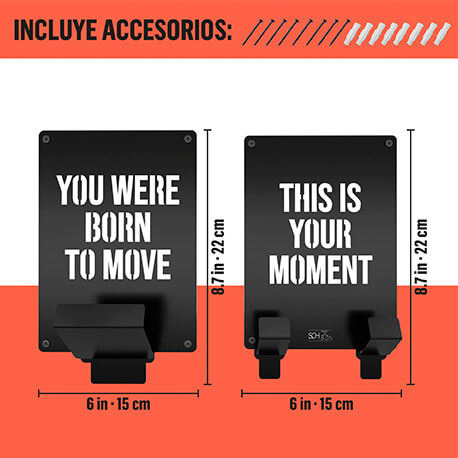 Kit soporte para cascos y accesorios estándar Rejiplas