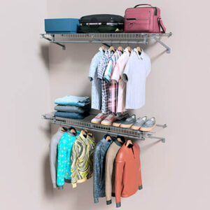 Kit repisa modular con colgaderos, organizador funcional para hogar