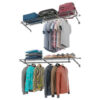Kit repisa modular con colgaderos, organizador funcional para hogar