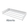Tendedero plegable en lámina para ropa, fácil de guardar