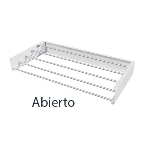 Tendedero plegable en lámina para ropa, fácil de guardar
