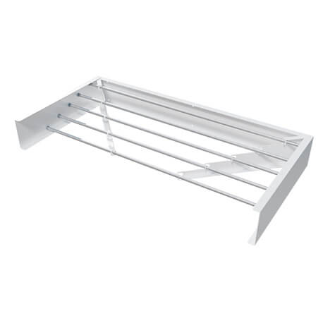 Tendedero plegable en lámina para ropa, fácil de guardar