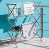 Tendedero de piso plegable y expandible Rejiplas