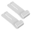 2 soportes de tubo para soporte Brazo Mix en closet Rejiplas